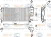 BEHR HELLA SERVICE 8MK 376 754-381 Radiator, engine cooling